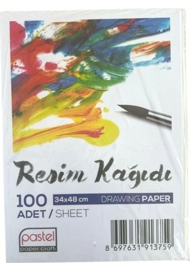 Sanatsal Kağıt 35 50 Resim Kağıdı 100'lü