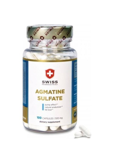 Swiss Pharma Swiss Pharmaceuticals Agmatine Sulfate 500mg 100 Cap