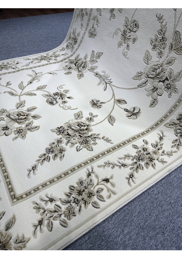 Tiffany Halı Sentez 7005 AV 150x230 Krem Kahve 4 M2 İnce Halı
