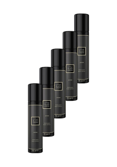 Avon Little Black Dress Kadın Deodorant 75 ML x 5