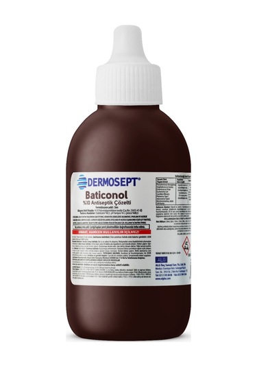 Dermosept Baticonol | Antiseptik Çözelti Batikon Baticon 100 Ml