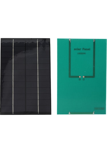 Ximistore9 4.2w 12v Çok Kristal Güneş Paneli, Pet Laminasyonlu, 200x130mm, Verimli Şarj, Taşınabilir, Dış Mekan Uygulamaları