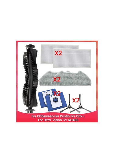 Elektrikli Süpürge Yedek Parçaları, Bobsweep İçin Dustin İçin -ı İçin Ultra-vision İçin Rc400 Kiti, Elektrikli Süpürge Aksesuarları