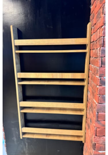 Montessori 4 Raflı Mdf Çocuk Kitaplığı