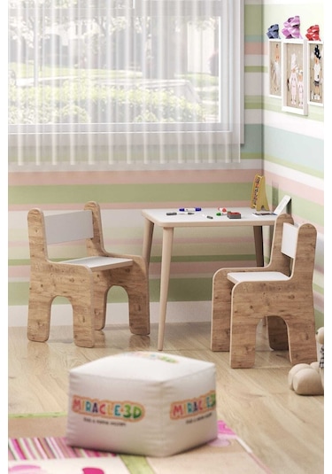 Miracle 3d Çocuk Oyun Etkinlik Çalışma Masası Ve Sırt Dayamalı Sandalye Aktivite Masası 2-4 Yaş Arası Atlantik Miracle 3d Çocuk Oyun Etkinlik Çalışma Masası Ve Sırt Dayamalı Sandalye Aktivite Masası 2-4 Yaş Arası Atlantik