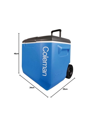 Coleman Performance Tri Color Wheeled 60qt Tekerlekli Buzluk 56lt Çok Renkli