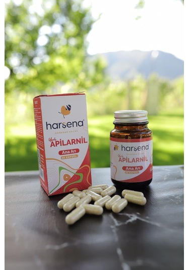 Harşena Liyofilize Apilarnil Ana Arı 40 Kapsül