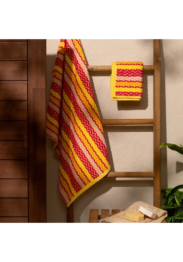 Soft Tinto Yüz Havlusu - Renkli - 50x90 Cm Çok Renkli