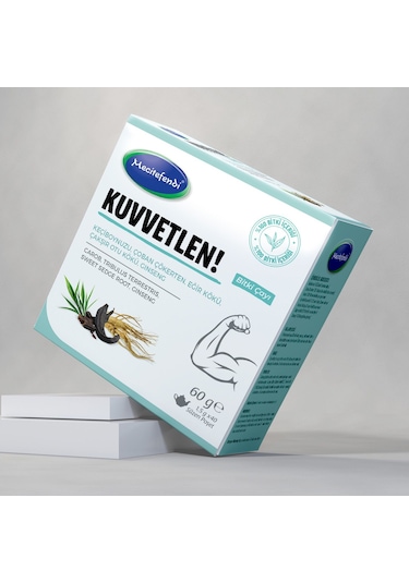 Mecitefendi Kuvvetlen Bitki Çayı Süzen Poşet 40'lı