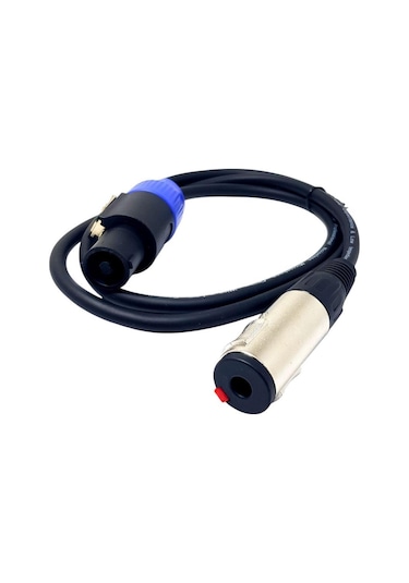 Magicvoice Ld384 Spekon Erkek - 6.3mm Dişi Çevirici 1 Metre Kablo