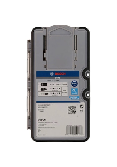 Bosch Pro Impact Lokma Ucu Seti 1/2" 7li 2608003032