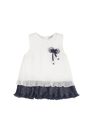 Best Kids Kız Bebek Pilili Elbise 001