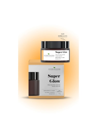 Herbaderm Super Glow Leke Oluşumuna Karşı Cilt Tonu Eşitleyici Nemlendirici Jel Krem 50 ML