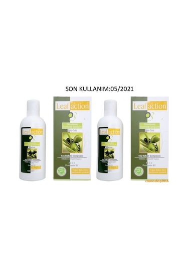 Leaf Action Ozonlanmış Zeytinyağı Şampuanı 2 x 400 ML