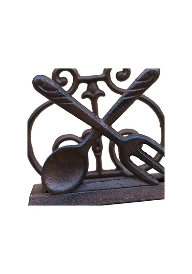 Suntek Retro Peçete Tutucu Yaratıcı Depolama Çatal-ve-kaşık