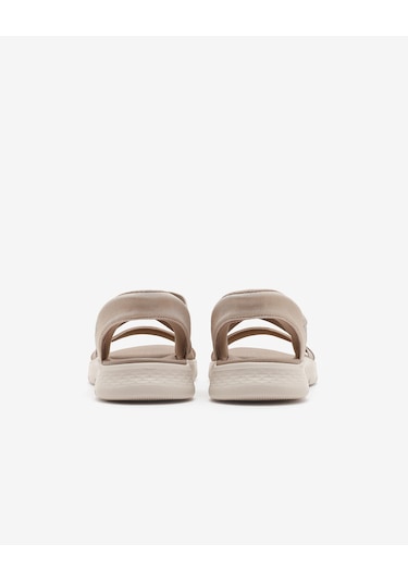 Skechers Go Walk Flex Sandal Kadın Bej Sandalet 141489 Tpe Bej