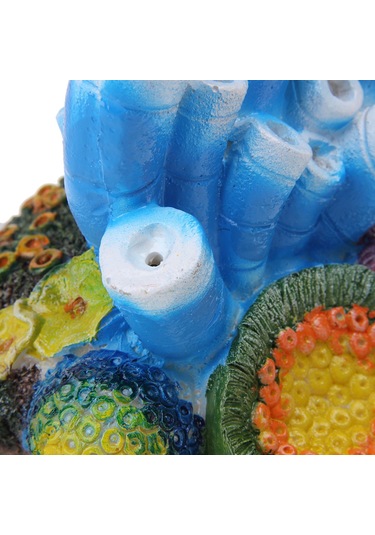 Yifomall Akvaryum Dekorasyonu Zenginleştirici Baloncuk Taşı: Çoklu Baloncuklu Orman Mercan Simülasyonu Kutu Paketli - Zenginleyici Ve Dekoratif