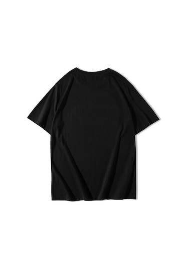 Brz Collection Oversize Love Prevails Aşk Galip Gelir T-shirt-siyah Siyah