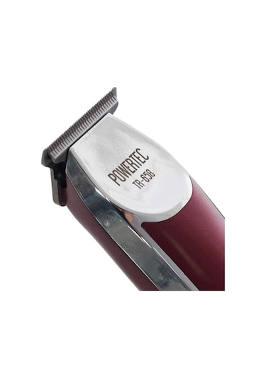 Powertec TR-658 Profesyonel Ense Sakal Çizim Tıraş Makinesi Bordo