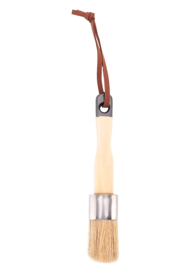 Xurunkeji Adet Tebeşir Ve Balmumu Boya Fırçası Mobilya, Boyama Veya Balmumu İçin Doğal Kıllı Küçük Yuvarlak Oval Fırça