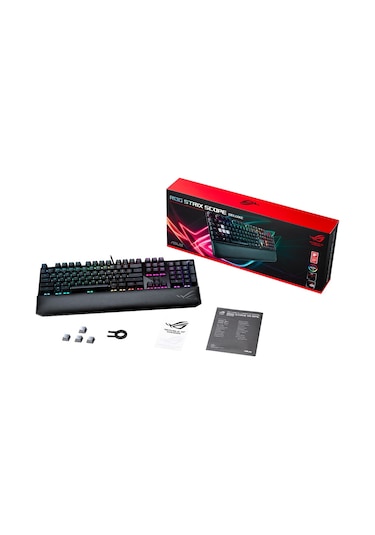 Asus 90MP01I6-B0YA00 Rog Strıx Scope Deluxe Kablolu Mekanik Rgb Oyuncu Klavyesi