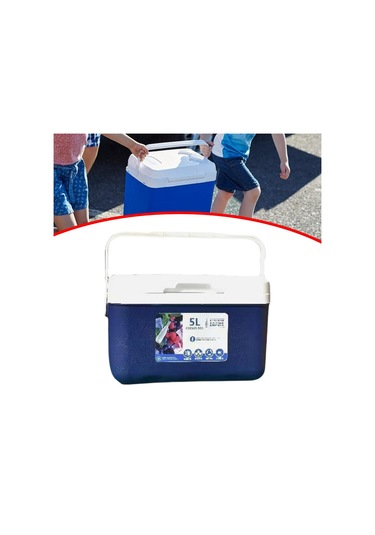 Suntek 5l Piknik Buz Kovası, Tekneyle Bakkaliye Için Mavi