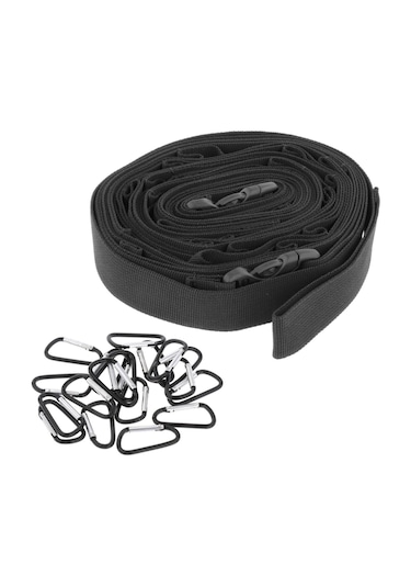 Homyl Çamaşır Askısı Için Açık Kamp İpi Halat Kancalı Kancalı Çok Renkli