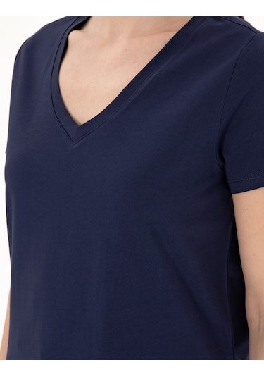 Pierre Cardin Kadın Lacivert Tişört 50305749-vr033 Lacivert