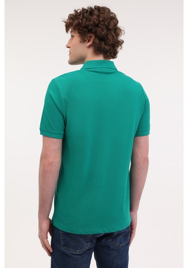 Lumberjack Mb Ct953 Polo T-sh 5fx Erkek Kısa Kol Polo Tişört Yeşil