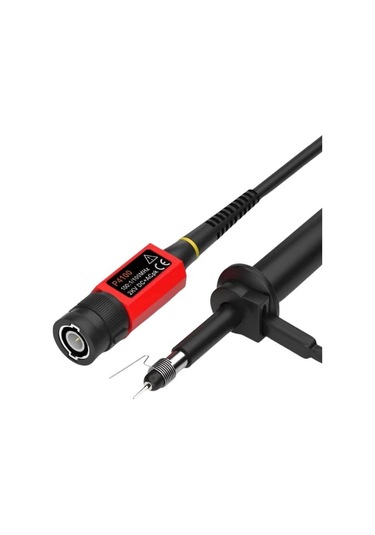 P4100 Yüksek Gerilim Osiloskop Probu 100mhz 100:1 Zayıflatma 2000 Volt 3.5ns Bnc 1 Mt. Rigol Owon