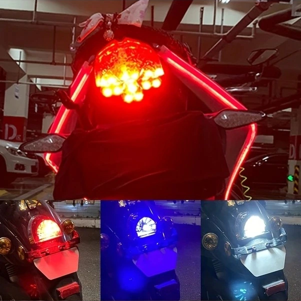 Trendooze Turcoshop11 2 Adet 1157 Kırmızı 30 Led Şelale Efektli Araç Işıkları