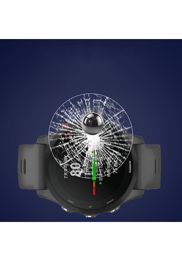 Temperli Cam Ekran Koruyucu, 2'li Paket Garmin Forerunner 255s