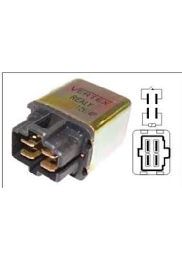 12 V 4 Pin Mıtsubıshı L300 - Kıa Besta Kızdırma Ve Far Rölesi