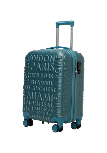 Lumberjack Lugano -k Abs 5fx Mavi Unisex Küçük Boy Valiz 000000000101972756 Mavi