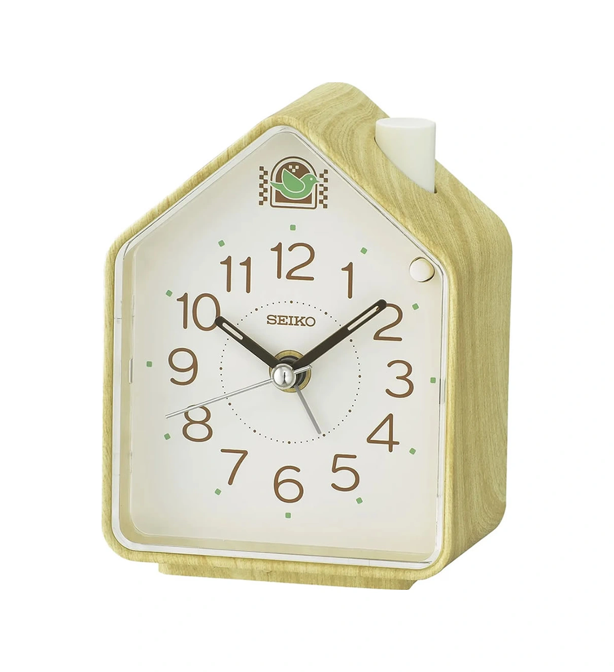 Seiko Clock Qhp011a Masa Saati Krem