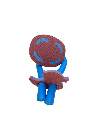 Yüzme Tahtası 3 Lü Set Bordo Mavi - Oval Bordo - Mavi