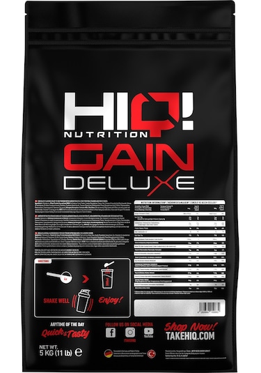 Hıq Gain Deluxe 5 Kg Strawberry Paradıse Flavored