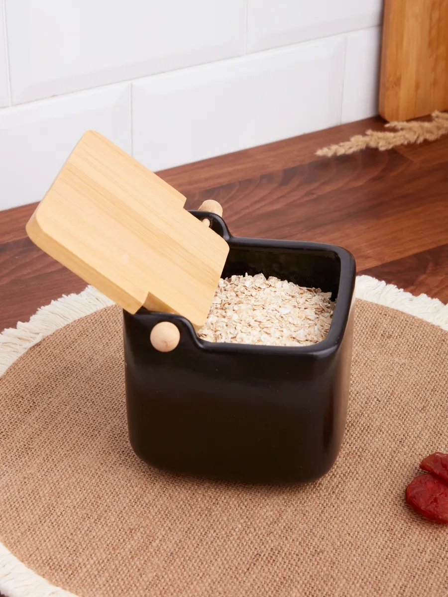 Lefard Mokko 900 Ml Kapaklı Toz Ürünler İçin Kavanoz 302495137