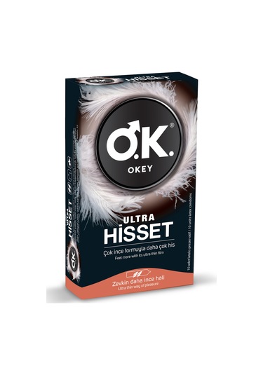 Okey Ultra Hisset Prezervatif 30'lu