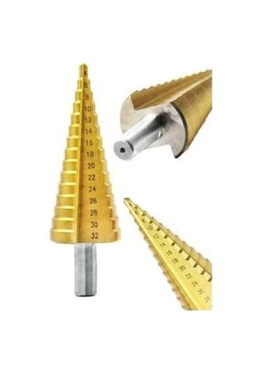 Kademeli Matkap Ucu Sac Delme Panç Seti Renk