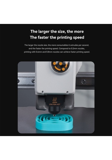 Moly Hotend Seti Bambu Lab A1/a1 Mini İçin, 0.2mm Sert Çelik Nozul