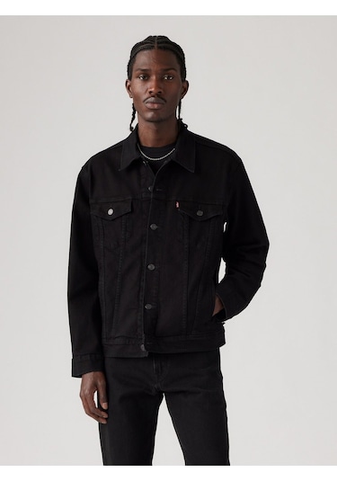 Levi's Erkek Regular Fit Siyah Kot Ceket - 72334-0223 Siyah