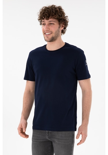 U.S. Polo Assn. Erkek Regular Fit Bisiklet Yaka Lacivert Basic Tişört 50305985-VR033 U.S. Polo Assn. Erkek Regular Fit Bisiklet Yaka Lacivert Basic Tişört 50305985-VR033