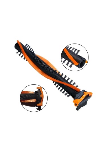 Philips Fc6822/6823/6827/6908/6906 Elektrikli Süpürge Rulo Fırçası Turuncu Siyah İçin