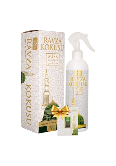 Esved Medine Ravza Kokusu Sprey 400 ML + Medine Ravza Kokusu Parfüm Esansı 3 ML