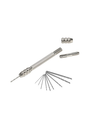 Profesyonel El Matkabı Seti 10 Parça Yüksek Çelik Büküm Matkap