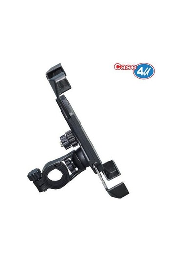 Case 4u Bisiklet Ve Motorsiklet Universal Telefon Tutucu tüm Mod Siyah