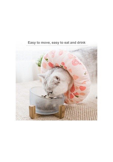 Kedi Su Geçirmez Yumuşak Tasma, Ameliyat Sonrası Kedi Ve Köpek Koruma Tasması Sarı Kedi-l Beden