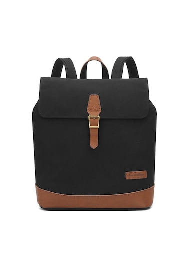 Kanvas Kumaş Kadın Sırt Çantası Smart Bags 1329 Siyah