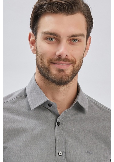 Siyah Uzun Kollu Bez Ayağı Sert Yaka Cepsiz Klasik Slim Fit Dar Kesim Gömlek 1004240230-siyah Siyah Siyah Uzun Kollu Bez Ayağı Sert Yaka Cepsiz Klasik Slim Fit Dar Kesim Gömlek 1004240230-siyah Siyah